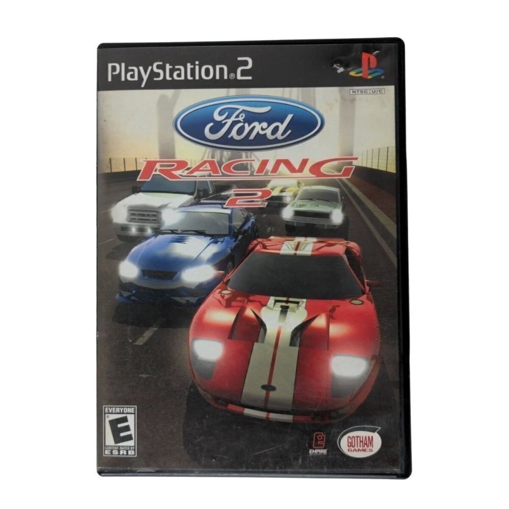 Ford Racing 2 Game Sony PlayStation 2 With Case